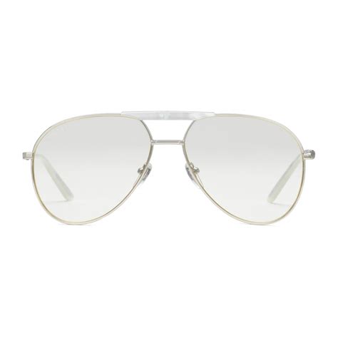 silver gucci glasses